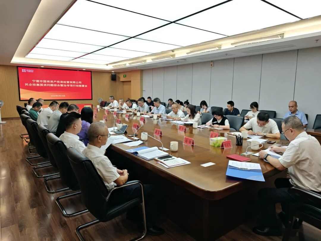 【988Pay
资讯】988Pay
召开民企挂靠国资问题综合整治专项行动部署会